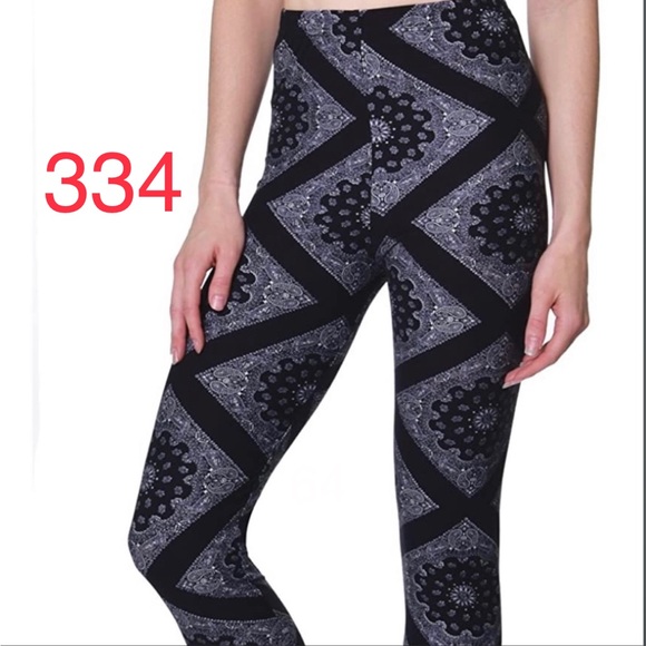 Viv Collection women's high waisted print leggings - Picture 11 of 13
